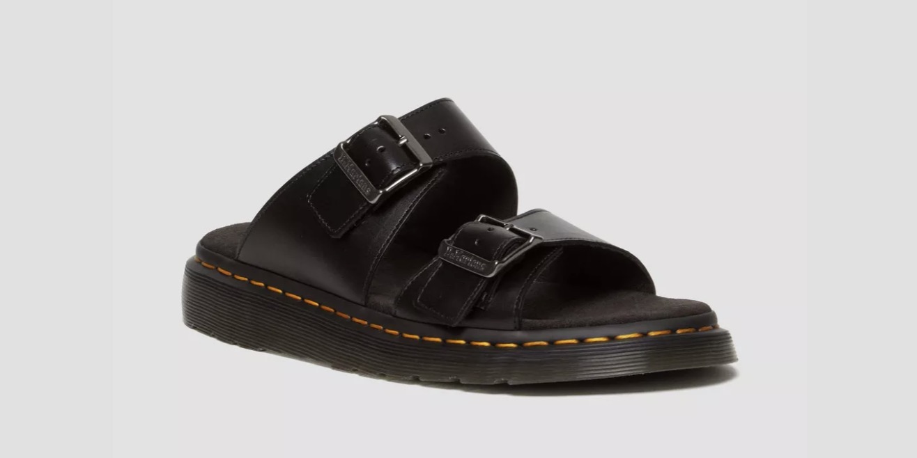 Dr. Martens Josef Leather Slide